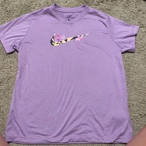 Kids Purple Drifit tee shirt